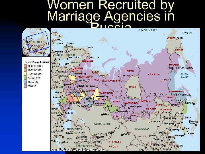 Women Recruited by Marriage Agencies in Russia 