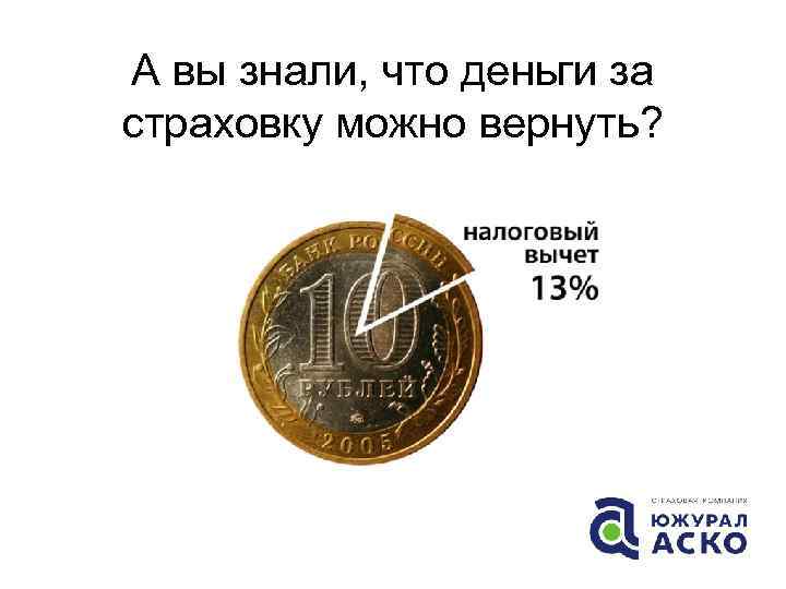 А вы знали, что деньги за страховку можно вернуть? 