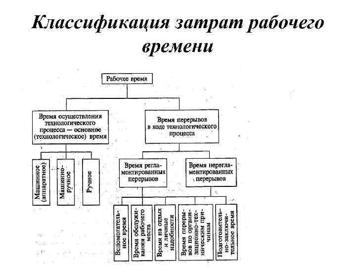 Виды фотографий рабочего времени