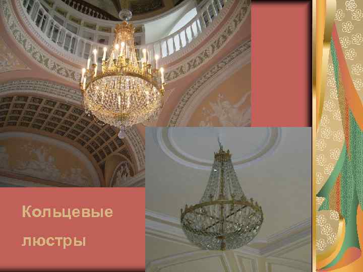 Кольцевые люстры 