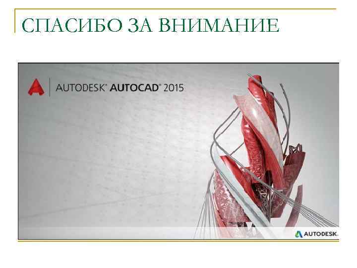 СПАСИБО ЗА ВНИМАНИЕ 