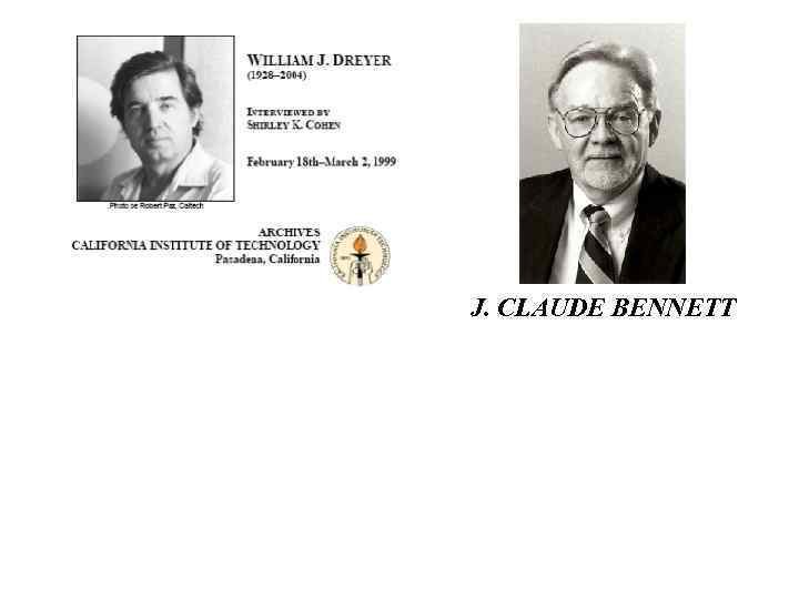 J. CLAUDE BENNETT 