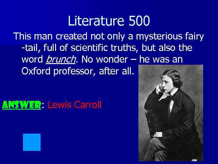 Literature 500 This man created not only a mysterious fairy -tail, full of scientific