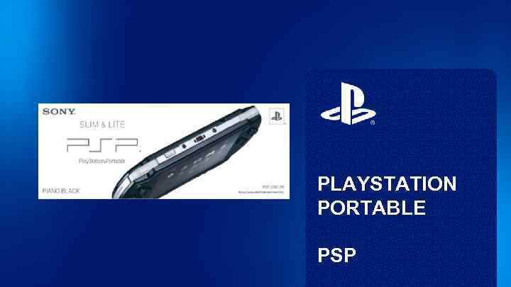 PLAYSTATION PORTABLE PSP 