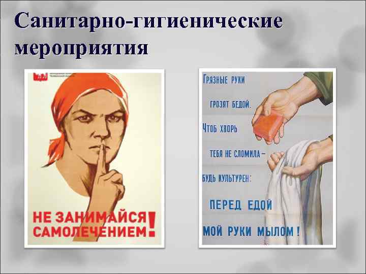 Санитарно-гигиенические мероприятия 
