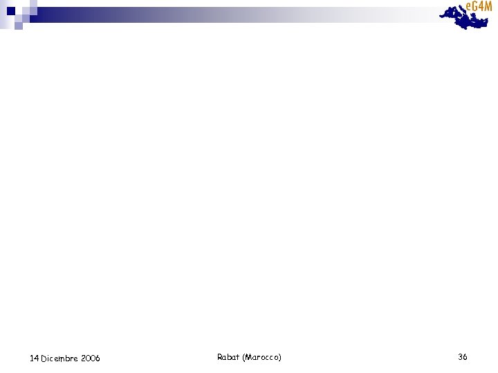 14 Dicembre 2006 Rabat (Marocco) 36 