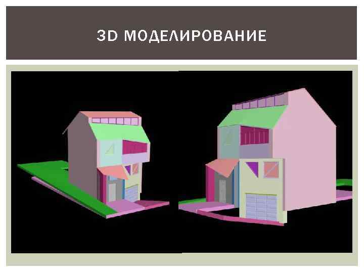 3 D МОДЕЛИРОВАНИЕ 