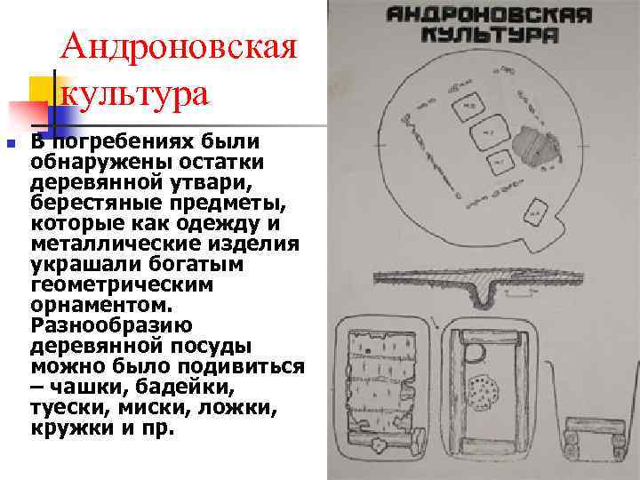 Андроновская культура презентация