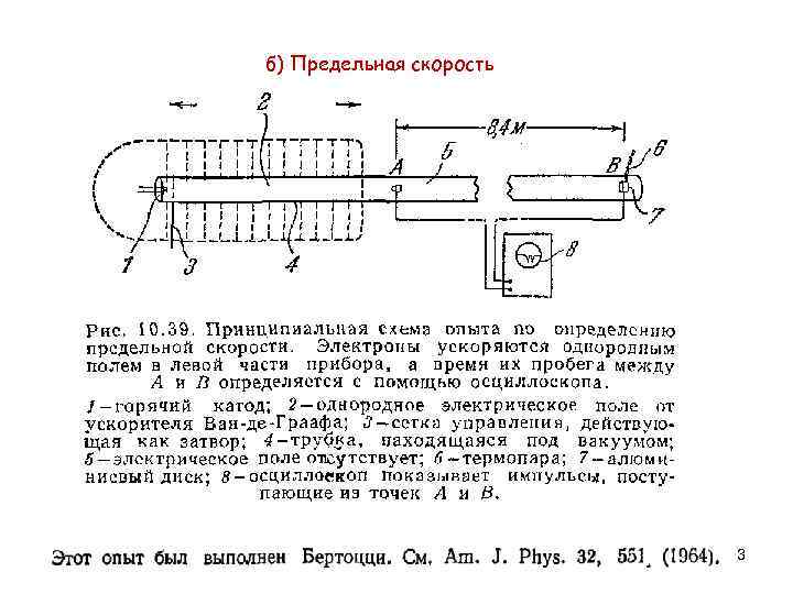 б) Предельная скорость 3 