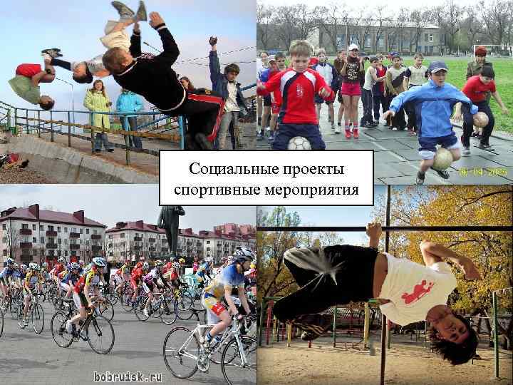 Социальные проекты спортивные мероприятия 