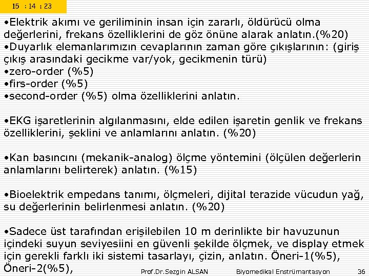  • Elektrik akımı ve geriliminin insan için zararlı, öldürücü olma değerlerini, frekans özelliklerini