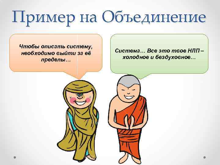 Пример на Объединение Чтобы описать систему, необходимо выйти за её пределы… Система… Все это