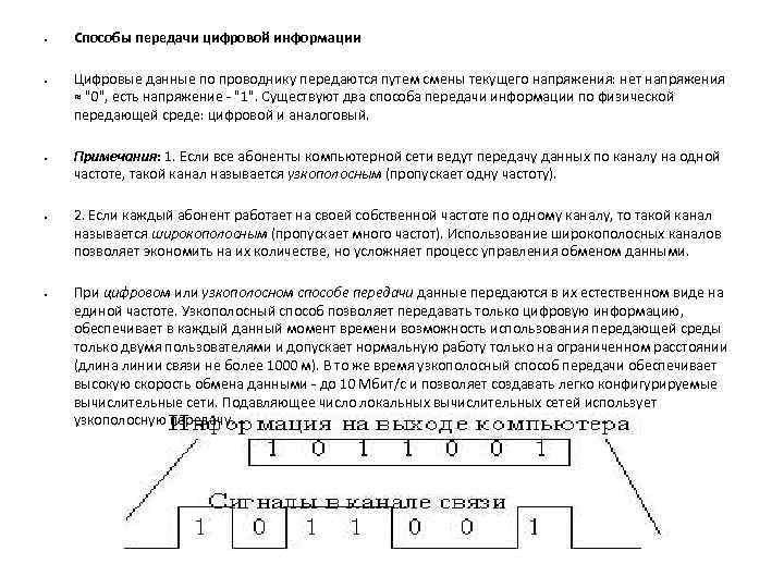 Цифровой способ. Способы передачи цифровых сигналов. Цифровые методы передачи данных. Способы передачи цифровой информации в компьютерных линиях связи.. Цифровые способы передачи информации. Схема.