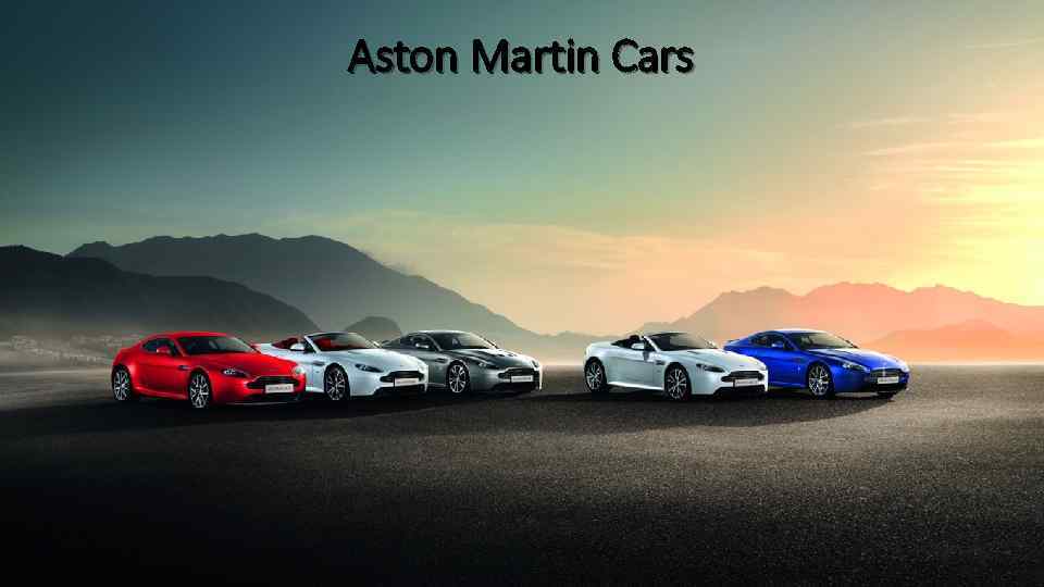 Aston Martin Cars 