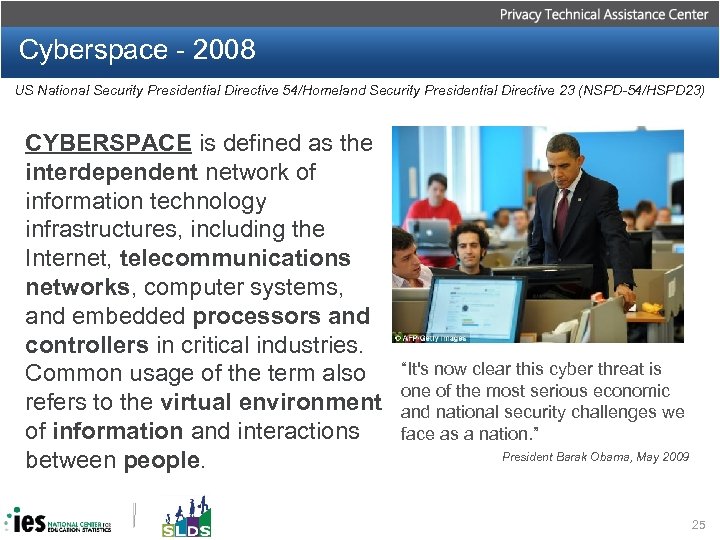 Cyberspace - 2008 US National Security Presidential Directive 54/Homeland Security Presidential Directive 23 (NSPD-54/HSPD