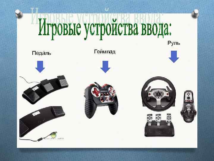 Руль Педаль Геймпад 