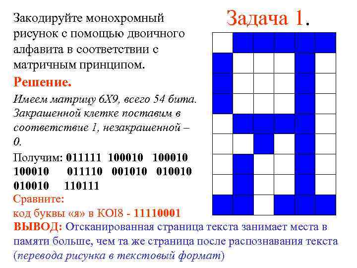 Закодируйте рисунок с помощью шестнадцатеричного кода