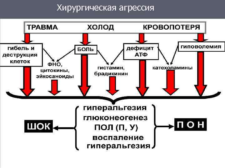 Хирургическая агрессия 