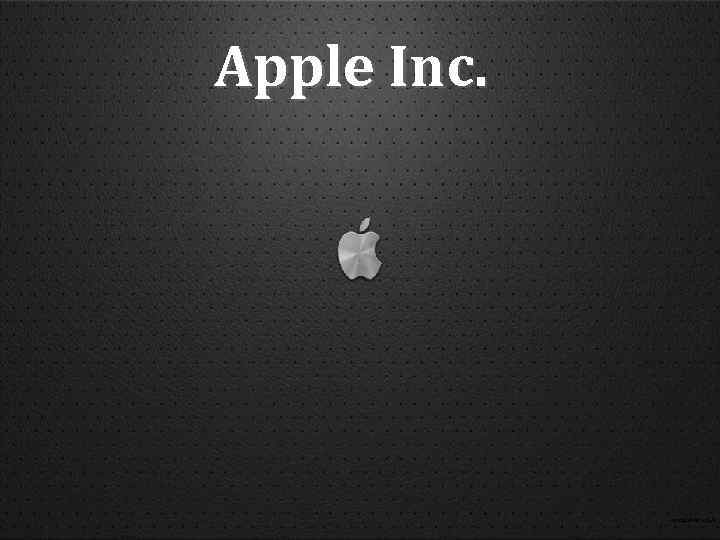 Apple Inc. 