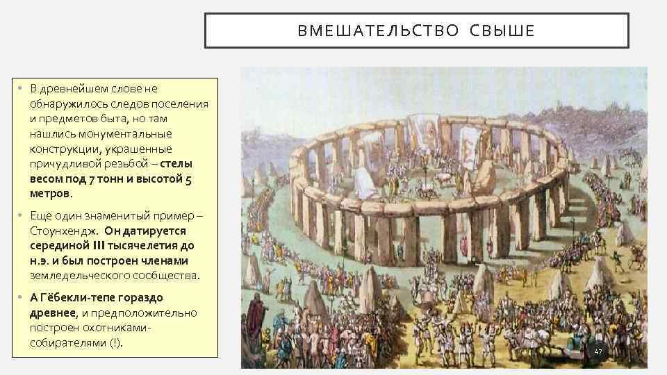 ВМЕШАТЕЛЬСТВО СВЫШЕ • В древнейшем слове не обнаружилось следов поселения и предметов быта, но