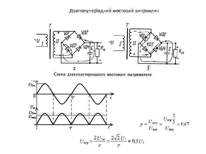 Двополуперіодний мостовий випрямляч 