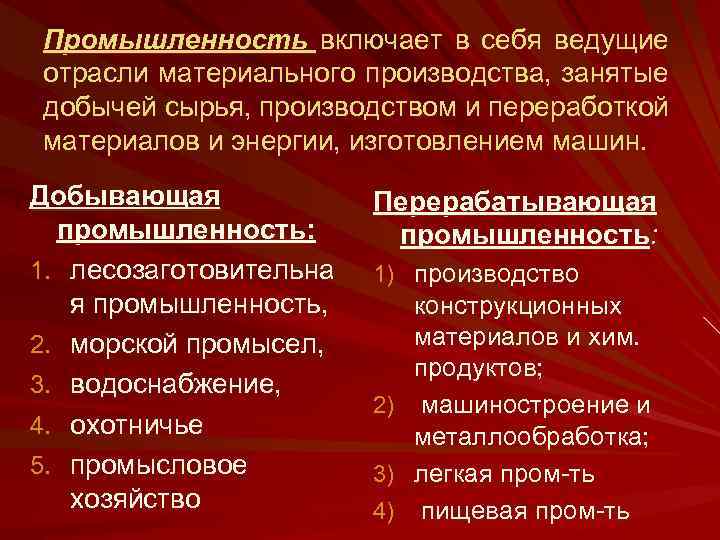 Управление промышленности и торговли. Отрасли материального производства. Материальное производство промышленность. Отрасли материального производства включают. Что включает в себя промышленность.