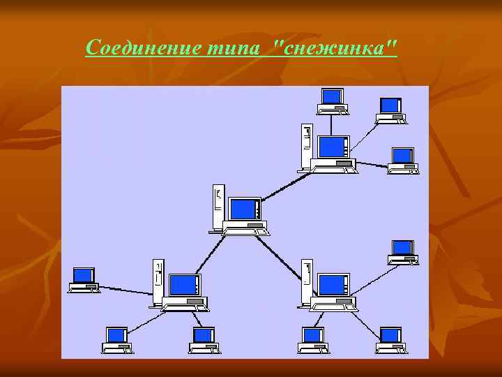 Соединение типа "снежинка" 