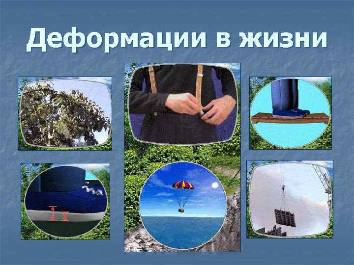 Деформации в жизни 