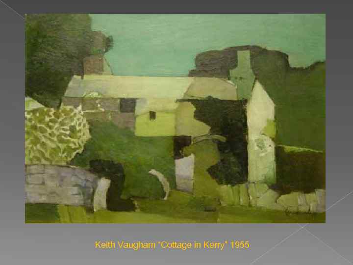 Keith Vaugham “Cottage in Kerry” 1955 