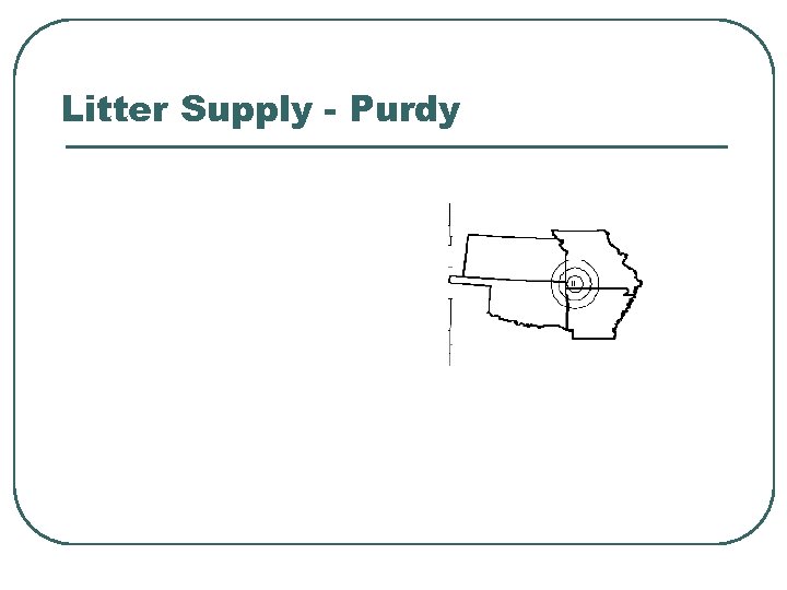 Litter Supply - Purdy 