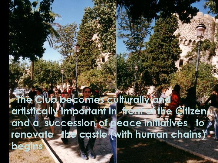 Horse-terapy, pictures show, musical and poetic exhibitions. The Club becomes culturally and artistically important