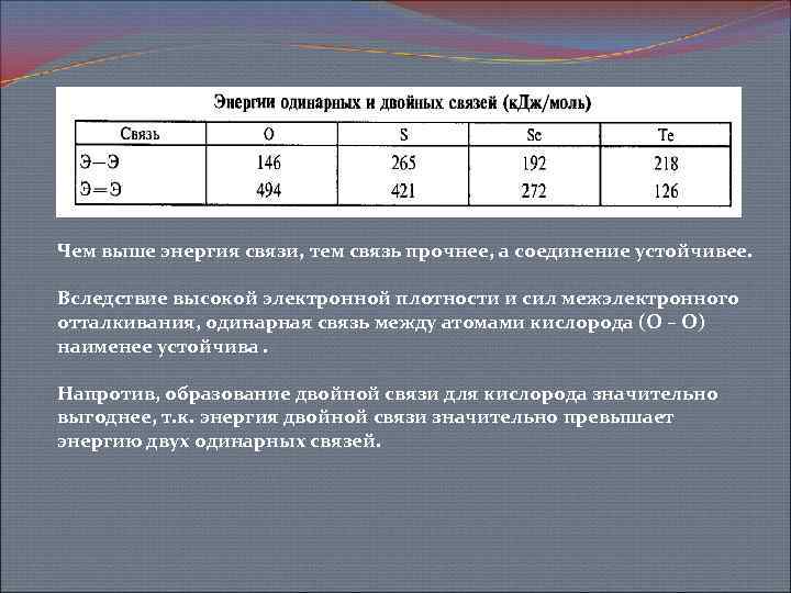 Чем больше энергия связи тем