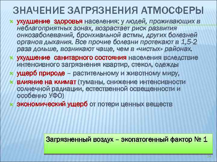 Значение атмосферного воздуха. Значение загрязнения атмосферы. Гигиеническое значение загрязнения воздуха. Загрязнители атмосферного воздуха гигиена. Влияние загрязнений атмосферного воздуха на гигиену.