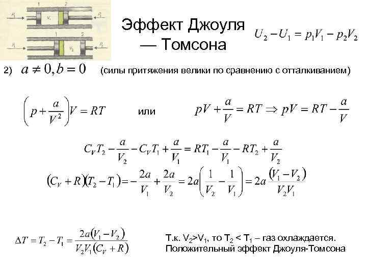 Клапан джоуля томсона это