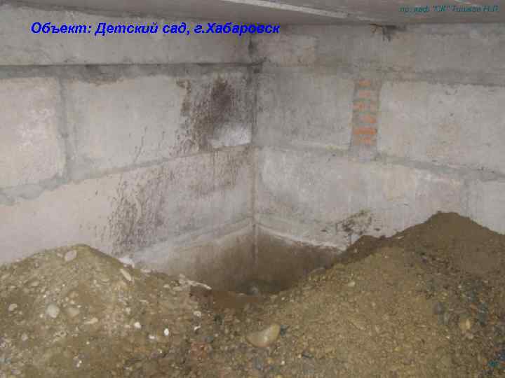 пр. каф "СК" Тишков Н. Л. Объект: Детский сад, г. Хабаровск 37 