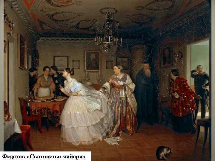 Федотов «Сватовство майора» 