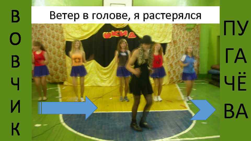 В О В Ч И К Ветер в голове, я растерялся ПУ ГА ЧЁ