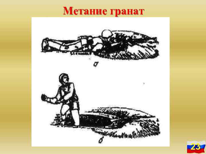 Метание гранат 23 