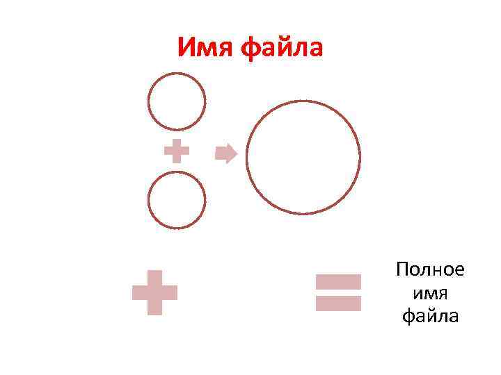Имя файла Полное имя файла 