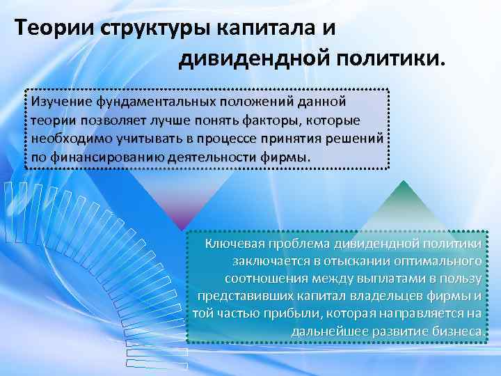 Теории позволяют. Теории структуры капитала. Теории структуры капитала и дивидендной политики. Основные теории структуры капитала. Теории структуры капитала корпорации.