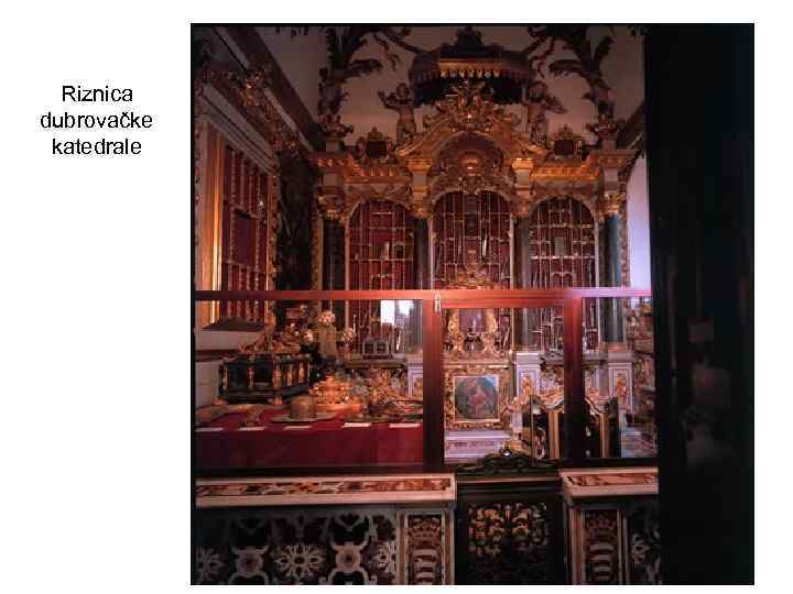 Riznica dubrovačke katedrale 