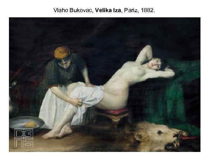 Vlaho Bukovac, Velika Iza, Pariz, 1882. 