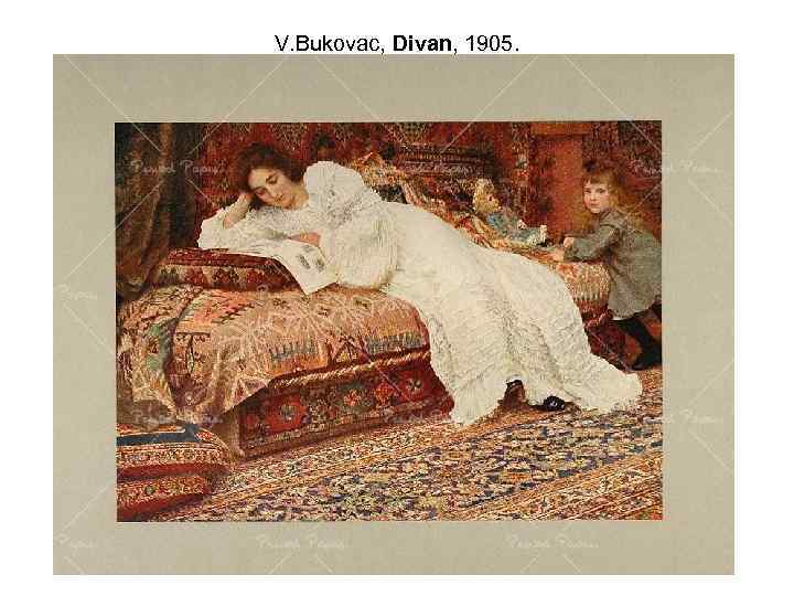 V. Bukovac, Divan, 1905. 