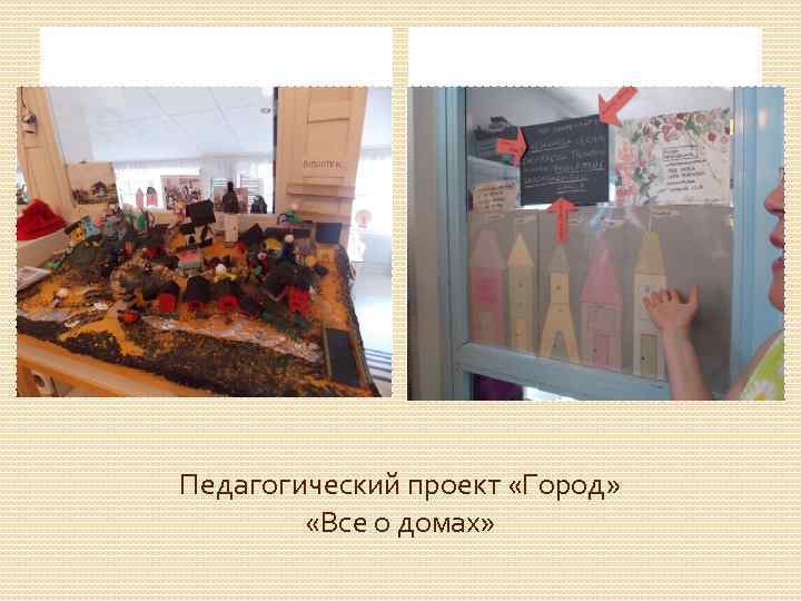 Педагогический проект «Город» «Все о домах» 