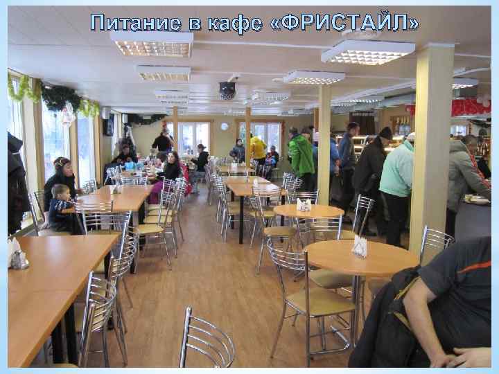 Питание в кафе «ФРИСТАЙЛ» 