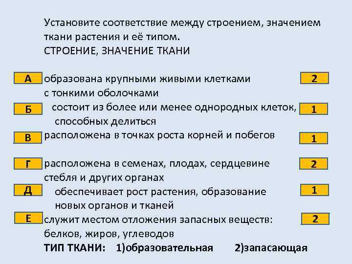 Установите соответствие между характеристикой и видом памяти двигательная смысловая образная