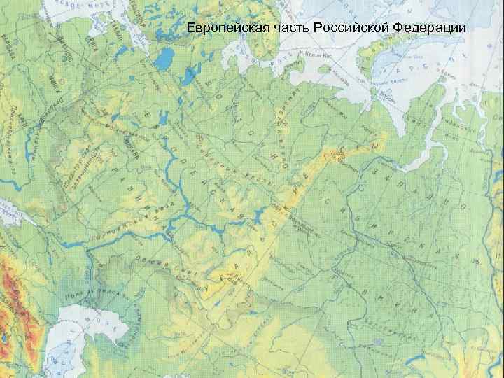 Европейская часть Российской Федерации 