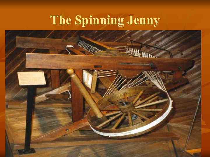 The Spinning Jenny 