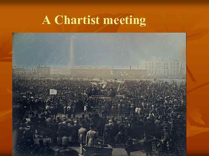 A Chartist meeting 