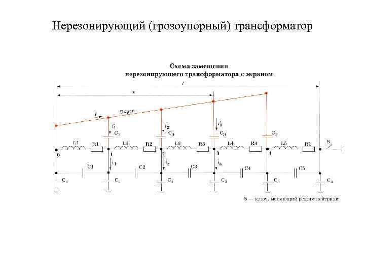Нерезонирующий (грозоупорный) трансформатор 